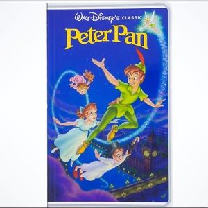 Disney Parks Peter Pan VHS Case Tape Journal